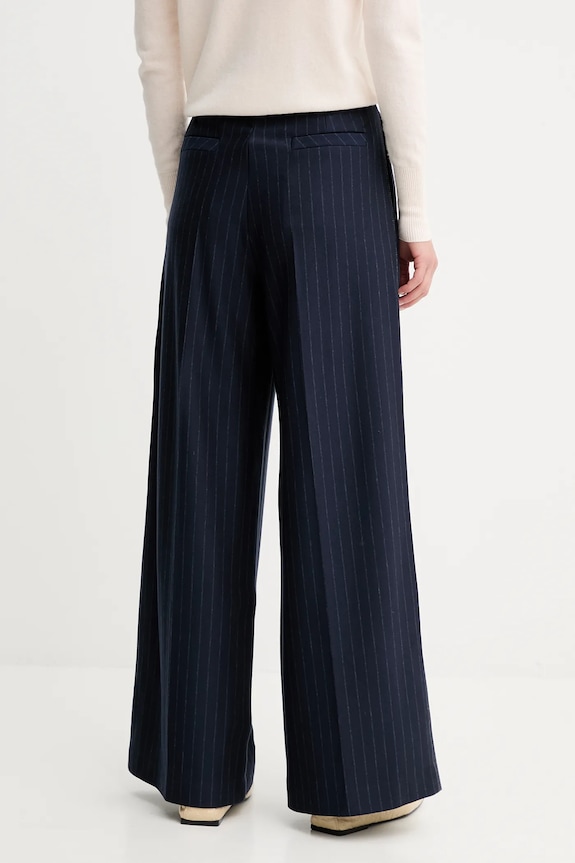 Abbigliamento MM by Max Mara pantaloni GELA 2526786037600 blu navy