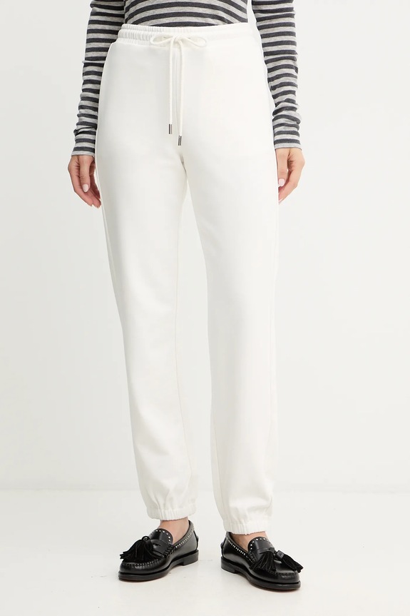 MM by Max Mara pantaloni tuta LEVICO maglia bianco 2526786088600