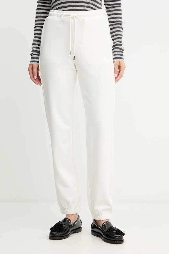 MM by Max Mara pantaloni tuta LEVICO maglia bianco 2526786088600