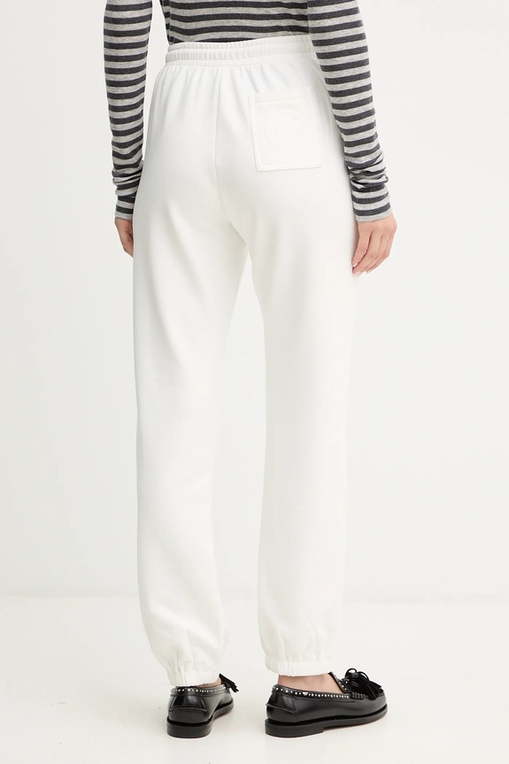 Abbigliamento MM by Max Mara pantaloni tuta LEVICO 2526786088600 bianco