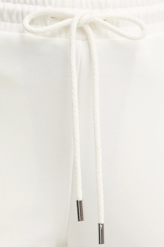 MM by Max Mara pantaloni tuta LEVICO bianco 2526786088600