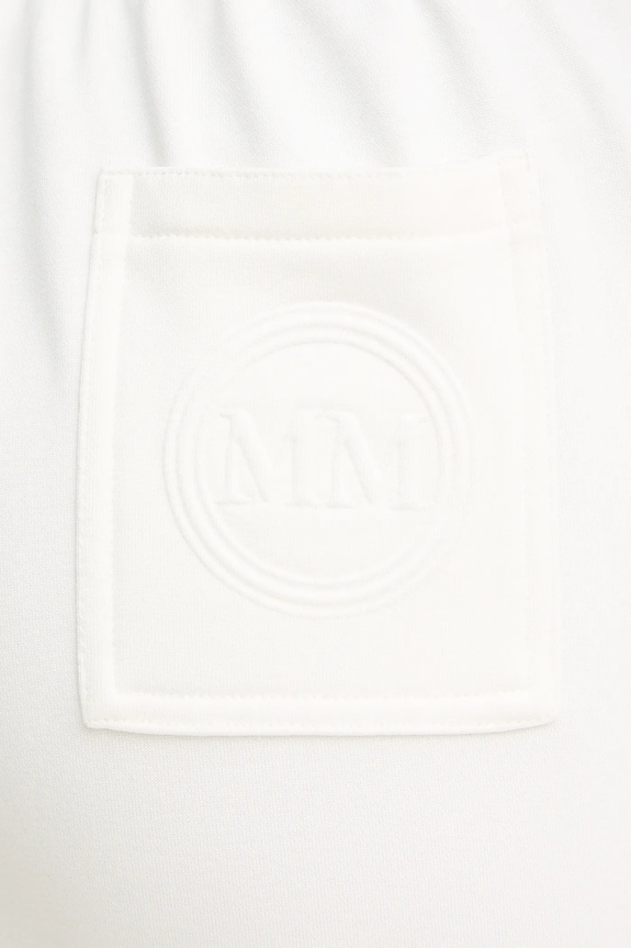 MM by Max Mara pantaloni tuta LEVICO 2526786088600 bianco