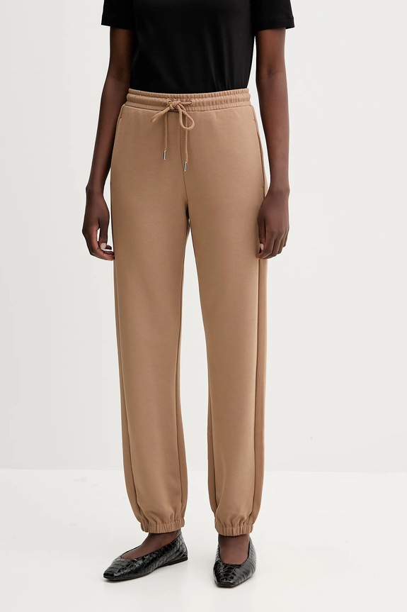 MM by Max Mara pantaloni de trening LEVICO tricotaj maro 2526786088600