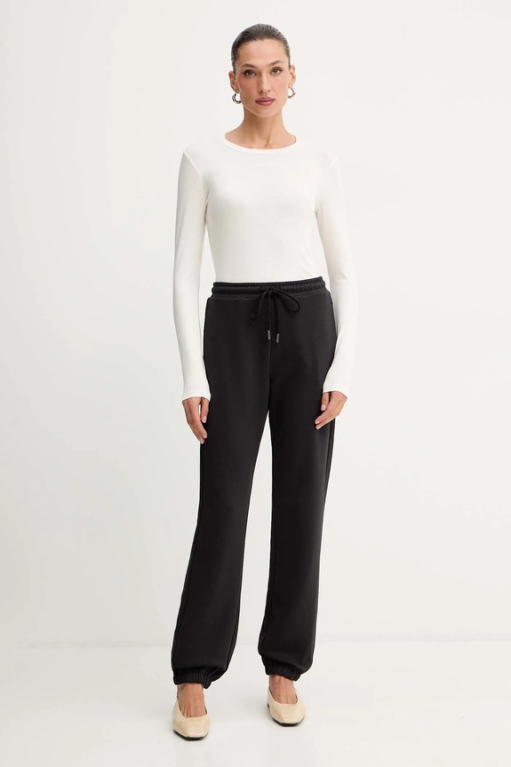 MM by Max Mara pantaloni de trening LEVICO 2526786088600 negru AW25