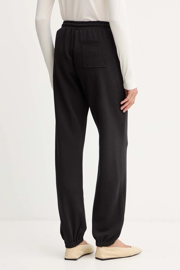 Îmbrăcăminte MM by Max Mara pantaloni de trening LEVICO 2526786088600 negru