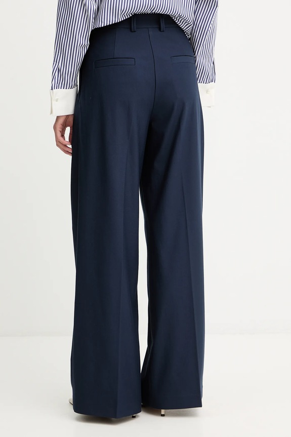 Odzież MM by Max Mara spodnie VADIUS 2526786118600 granatowy