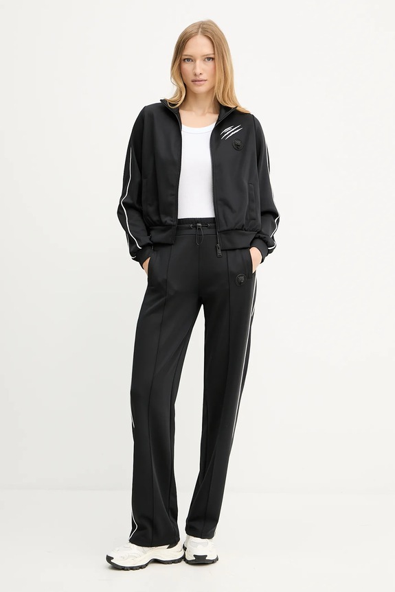 PLEIN SPORT spodnie dresowe FAEC.WJT2152.STE003N czarny AW25
