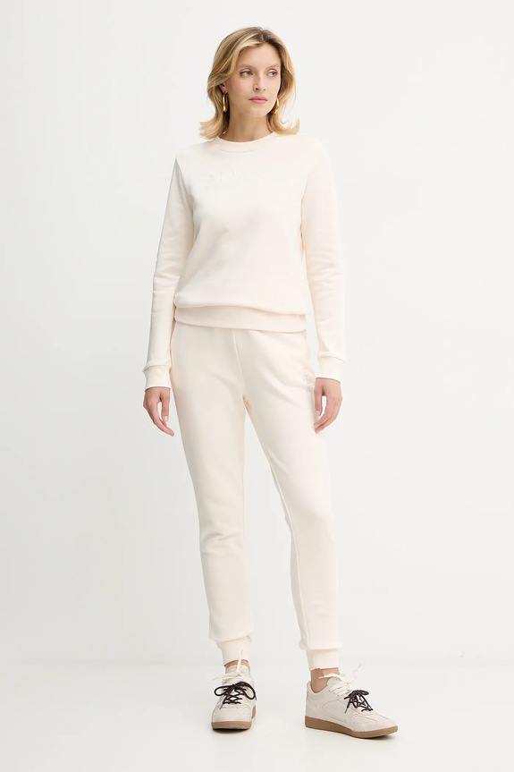 Armani Exchange pantaloni XW000750.AF14284 bej AW25