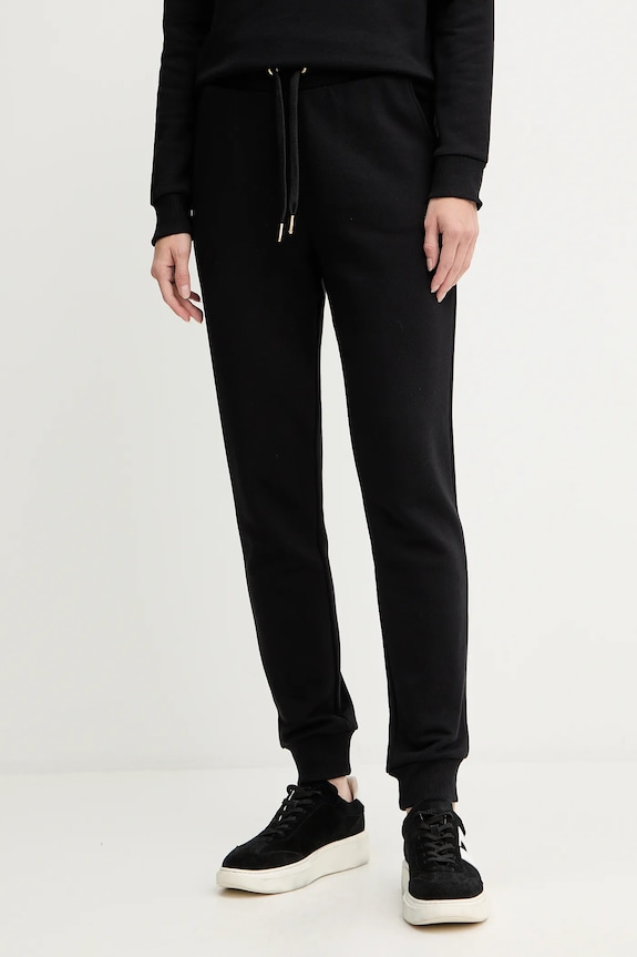 Armani Exchange spodnie bawełna czarny XW000750.AF14284