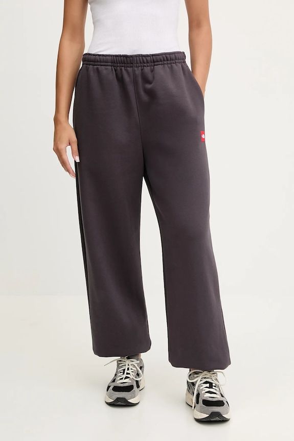 Παντελόνι φόρμας The North Face Redbox πλεκτό ύφασμα γκρί NF0A8EG20SA1
