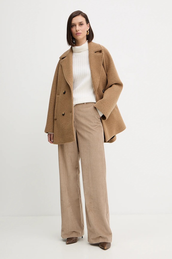 Weekend Max Mara pantaloni in velluto a coste TANIA 2525136092600 beige AW25