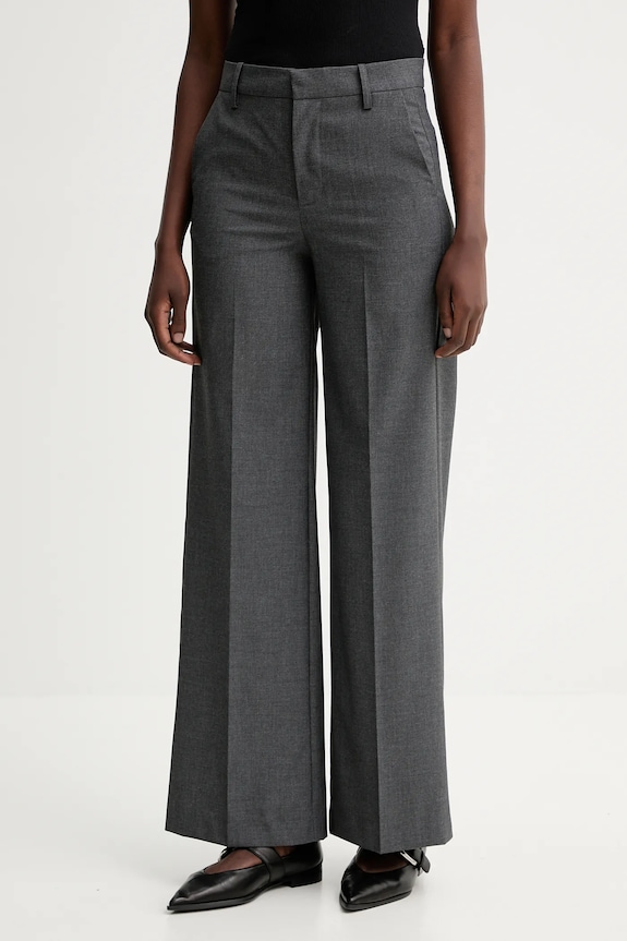 ZADIG&VOLTAIRE spodnie tkanina szary WWPA01875