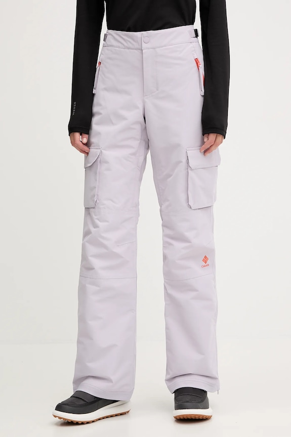 Παντελόνι σκι Columbia Coreshot ύφασμα μωβ 2133501