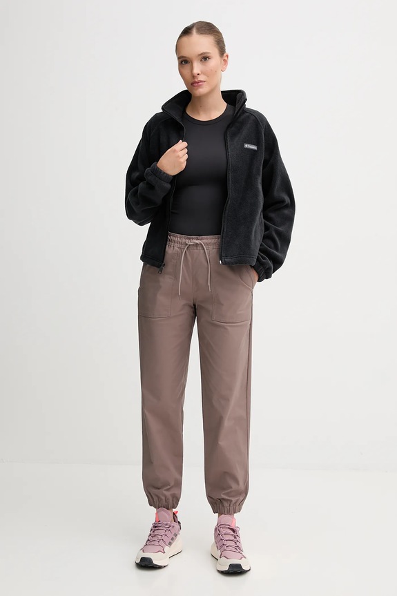 Columbia pantaloni ROC Ripstop 2135771 maro SS26