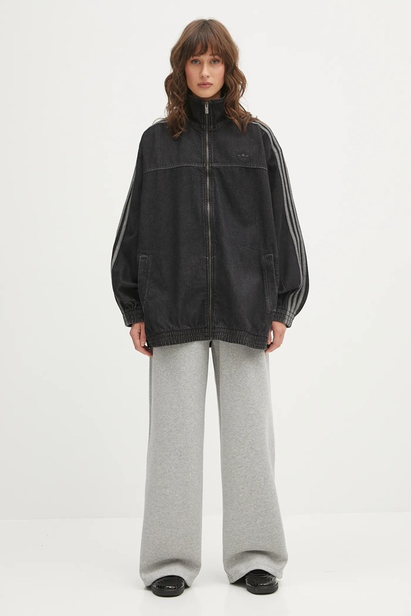 adidas Originals joggers Essentials Wide Leg Fleece JX5252 gray