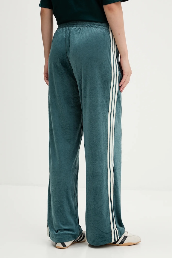Îmbrăcăminte adidas Originals pantaloni de trening din velur Fb Liberty Tp JW5268 turcoaz