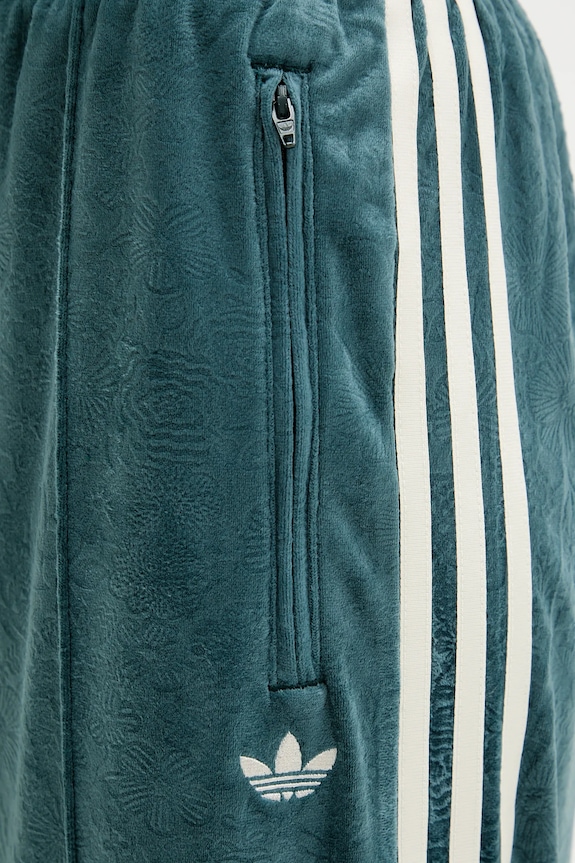 adidas Originals pantaloni de trening din velur Fb Liberty Tp turcoaz JW5268