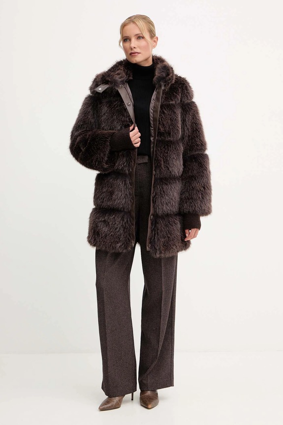 Patrizia Pepe pantaloni 2P1700.A646 marrone AW25