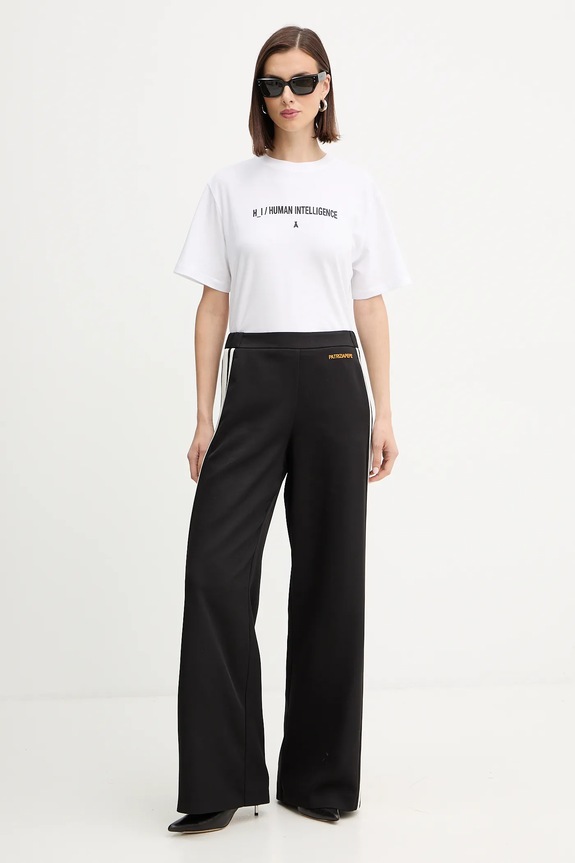 Παντελόνι Patrizia Pepe 2P1716.A664 μαύρο AW25