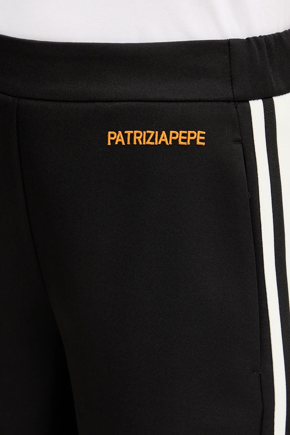 Παντελόνι Patrizia Pepe μαύρο 2P1716.A664