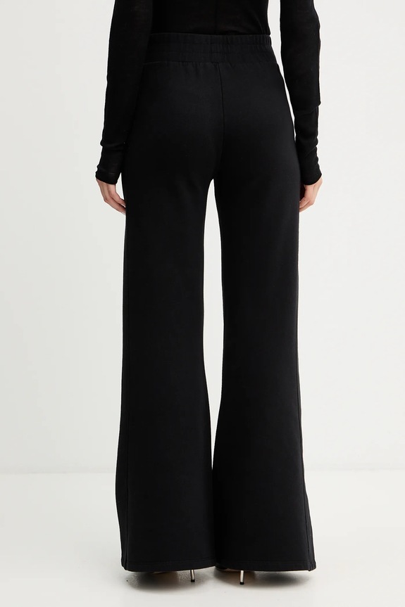 Ρούχα Βαμβακερό παντελόνι Patrizia Pepe 2P1718.J079 μαύρο