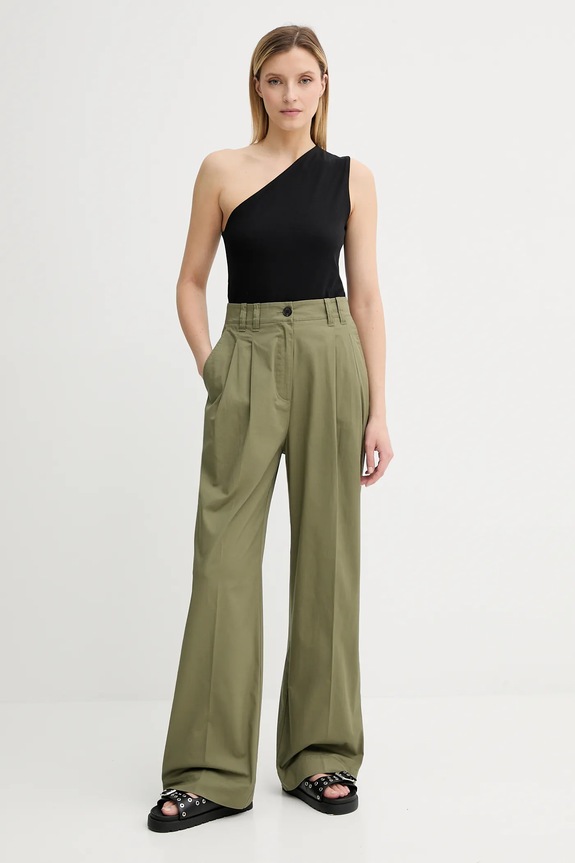 Παντελόνι Marc O'Polo 506034110105 πράσινο AW25