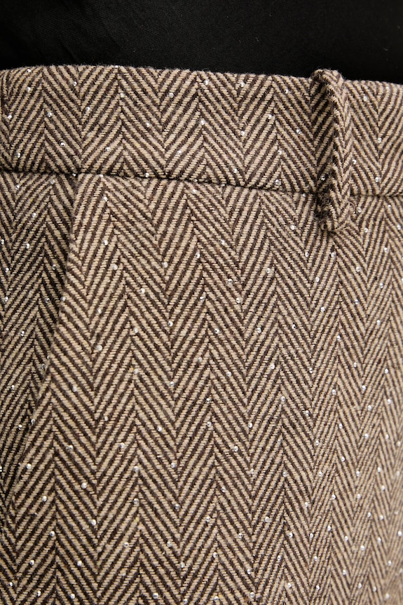 ERMANNO Firenze pantaloni maro 57TP002ED0