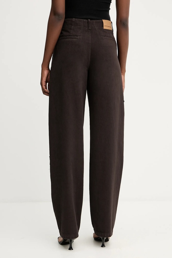 Odzież ERMANNO Firenze jeansy 57TP009EJ2AP brązowy