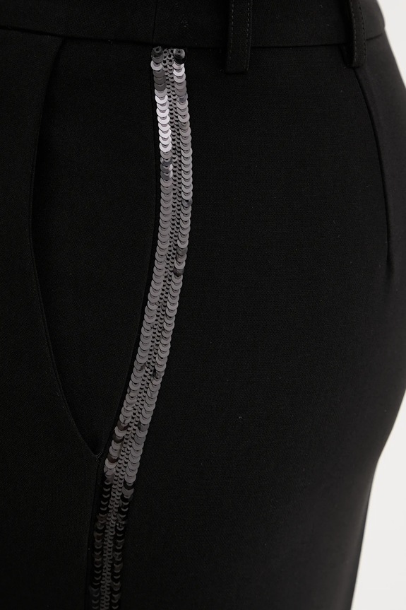 ERMANNO Firenze pantaloni negru 57TP024EV0