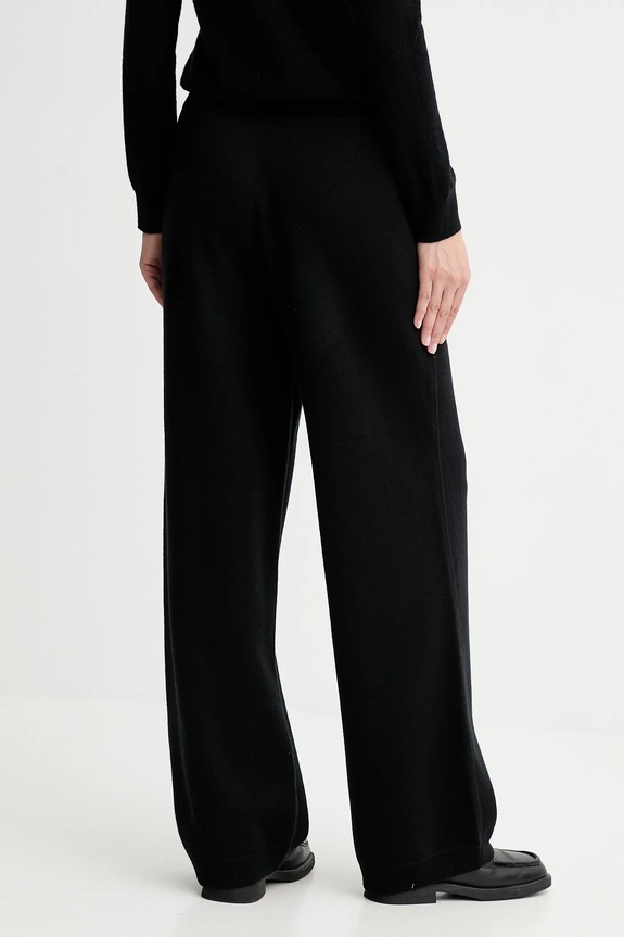 Abbigliamento Kenzo pantaloni con lana FF62PA6003LF nero