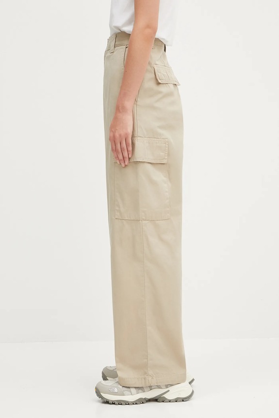 Carhartt WIP pantaloni in cotone W' Kingston I035580.G1GD beige AW25