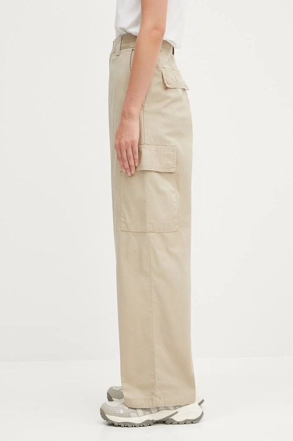 Carhartt WIP pantaloni in cotone W' Kingston I035580.G1GD beige AW25