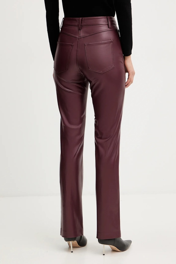 Odzież Guess spodnie W5BB75.K8S30 bordowy