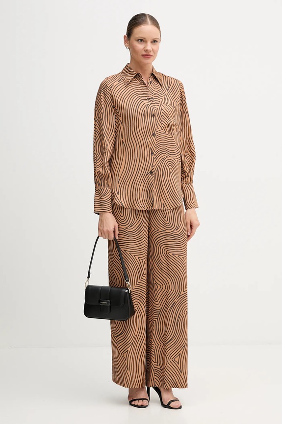 Штани Marc Aurel 1853.1002.24812 коричневий AW25