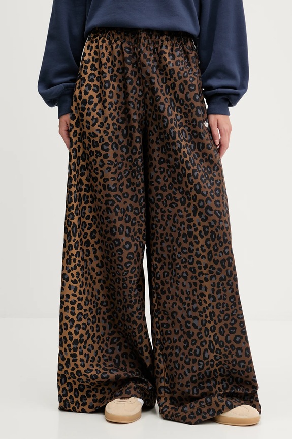 adidas Originals pantaloni de trening panza maro JW7302