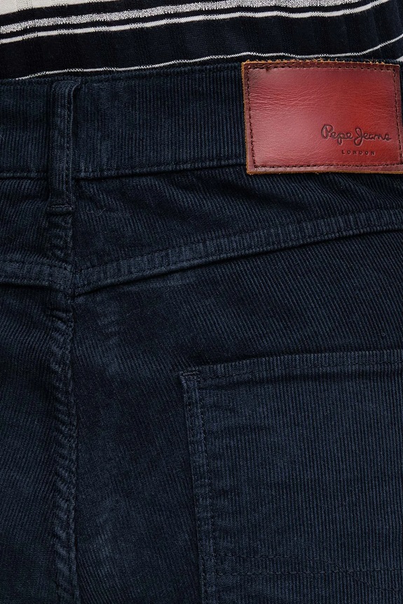 Hlače Pepe Jeans mornarsko plava PL21000038
