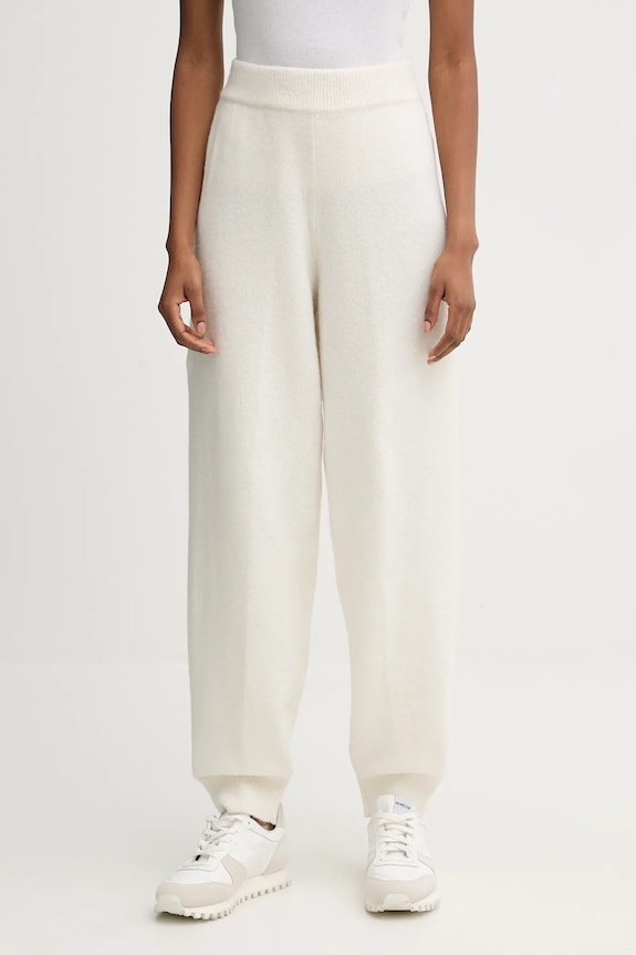 Kalhoty Calvin Klein Underwear pletenina béžová LV00QS7569