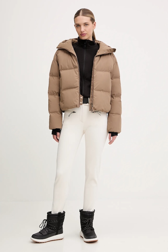 Nohavice BOSS Katjana_SKI 50544377 béžová AW25
