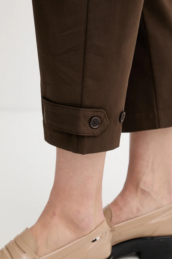 Hlače Pedro del Hierro smeđa 7602505