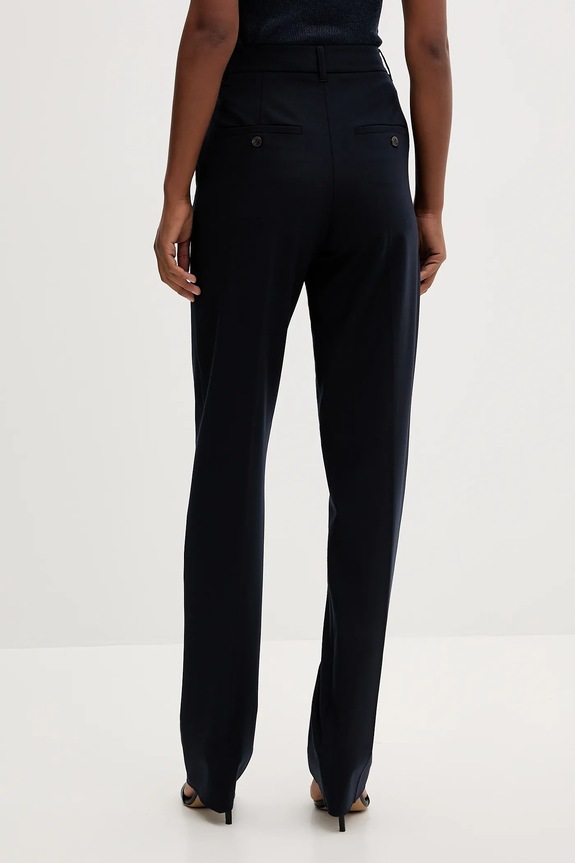 Odjeća Hlače s vunom Marella 2523136054200 mornarsko plava