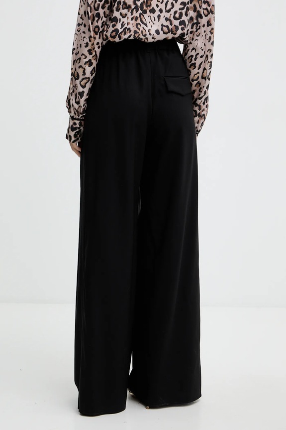 Vlnené nohavice Marella 2523136022200 čierna AW25