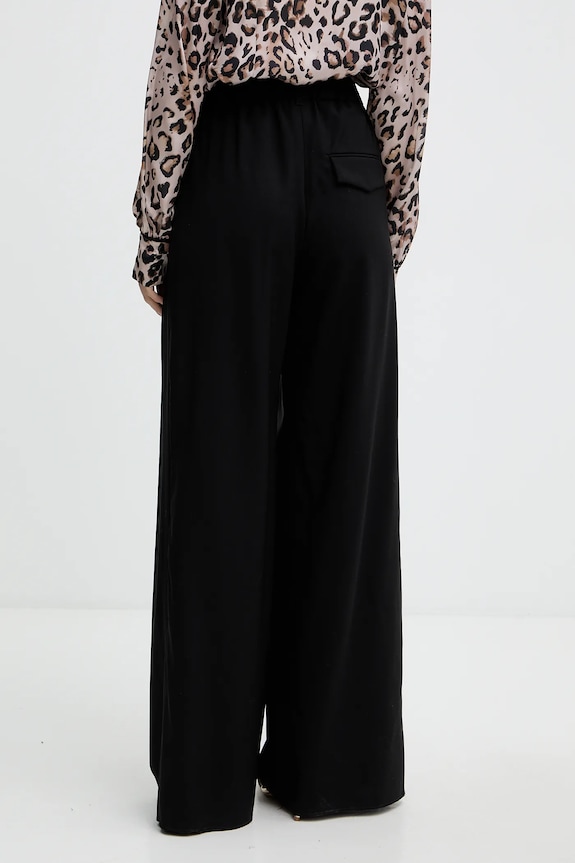 Vlnené nohavice Marella 2523136022200 čierna AW25