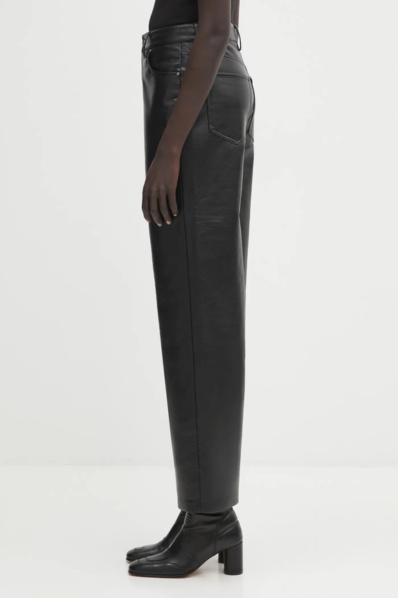 Nohavice Anine Bing manon A.06.11292 čierna AW25