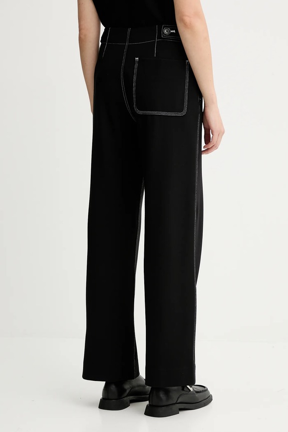 Îmbrăcăminte Rag & Bone pantaloni RE0H25F71PW negru