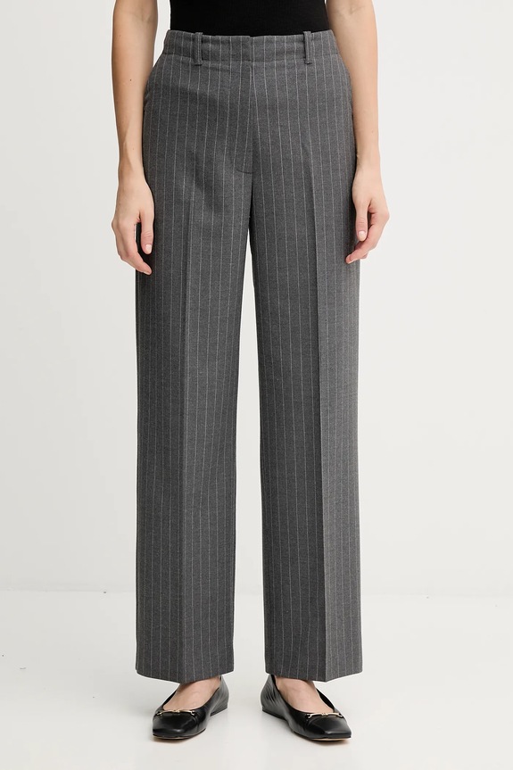 Tommy Hilfiger spodnie wzorzyste szary WW0WW47550