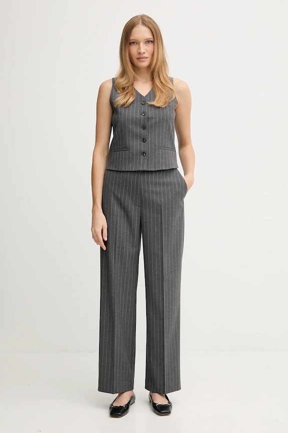 Tommy Hilfiger spodnie WW0WW47550 szary AW25