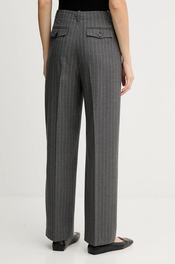 Odzież Tommy Hilfiger spodnie WW0WW47550 szary
