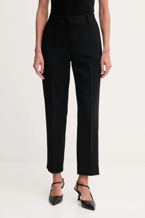 Tommy Hilfiger spodnie z elastanem czarny WW0WW48355