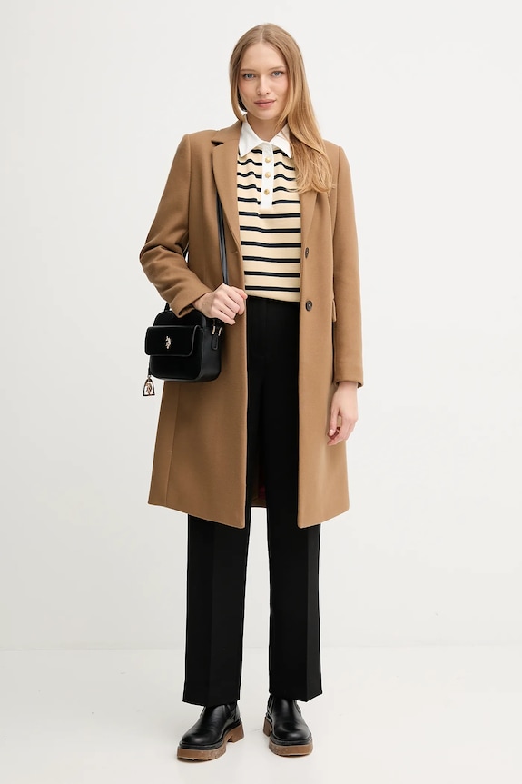 Παντελόνι Tommy Hilfiger WW0WW48357 μαύρο AW25