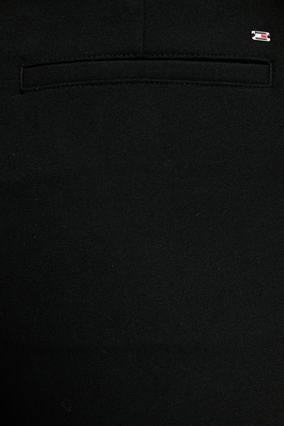 Hlače Tommy Hilfiger crna WW0WW48357